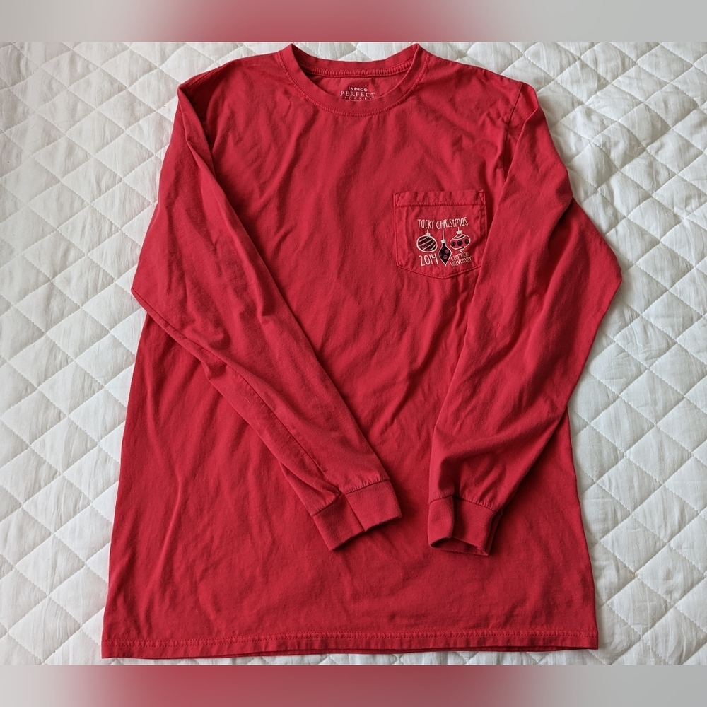 ADPi Clemson Tacky Christmas Sweater Long Sleeve Shirt